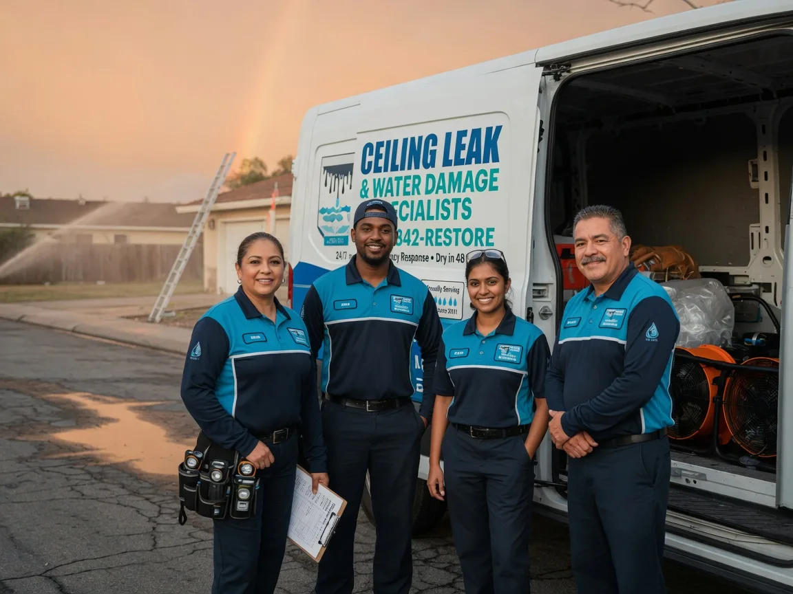 Ceiling Leak Cleanup company in El Campo, TX