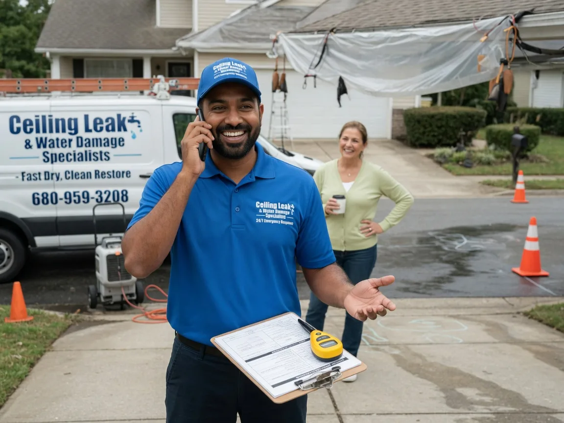 Ceiling Leak Cleanup El Campo, TX FAQs